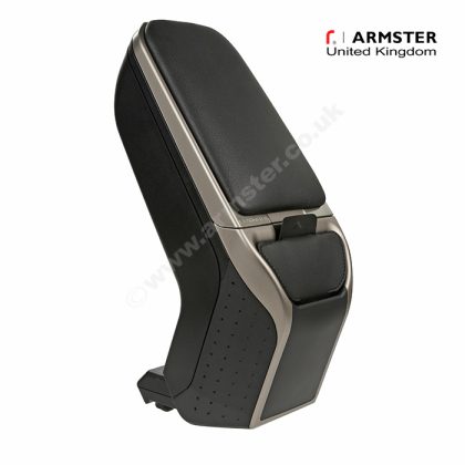 Rati armster S Bracciolo centrale, compatibile con FIAT 500 2008-2015 I bracciolo centrale con vano portaoggetti I su misura per consolle centrale