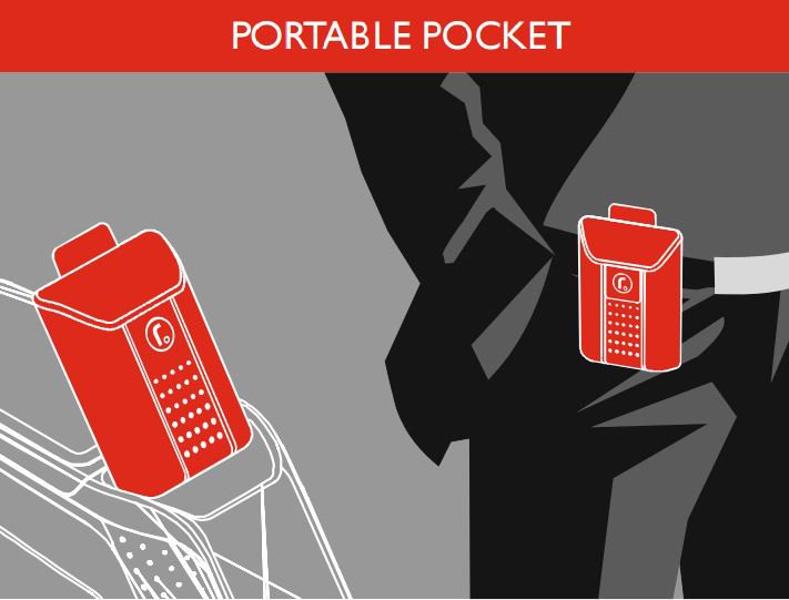 Armster 2 Spare Portable Pocket