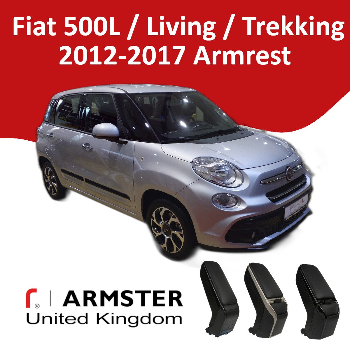 fiat 500L armrest