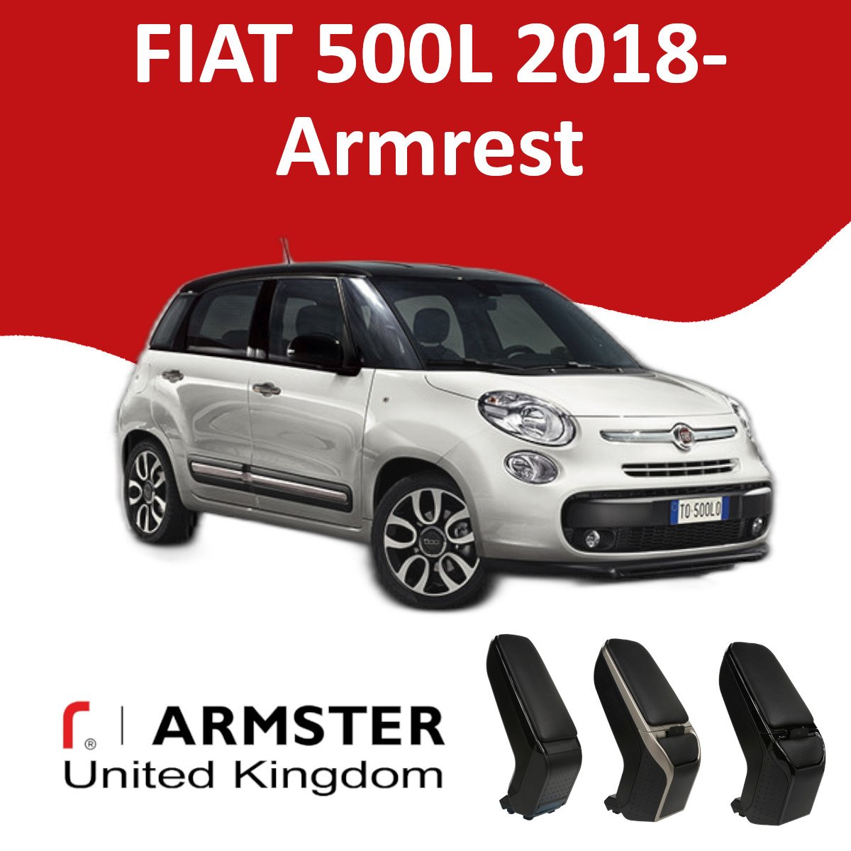 fiat 500L armrest 2018