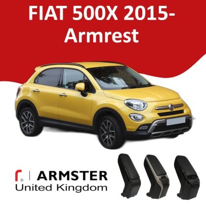 fiat 500x armrest 2015