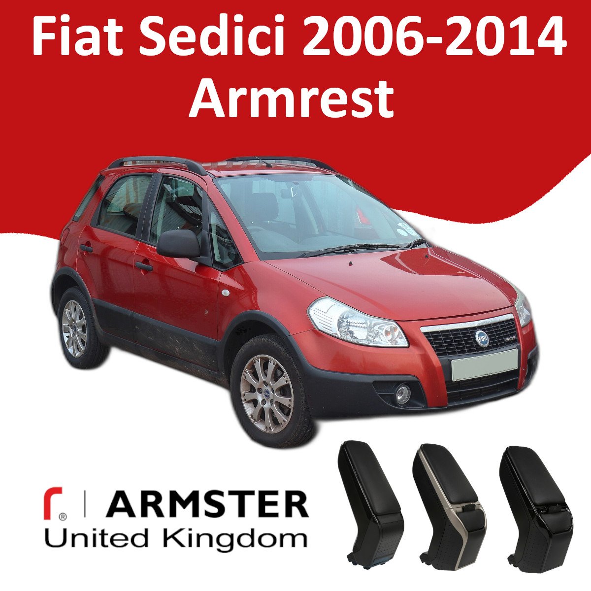 fiat sedici armrest 2006-2014