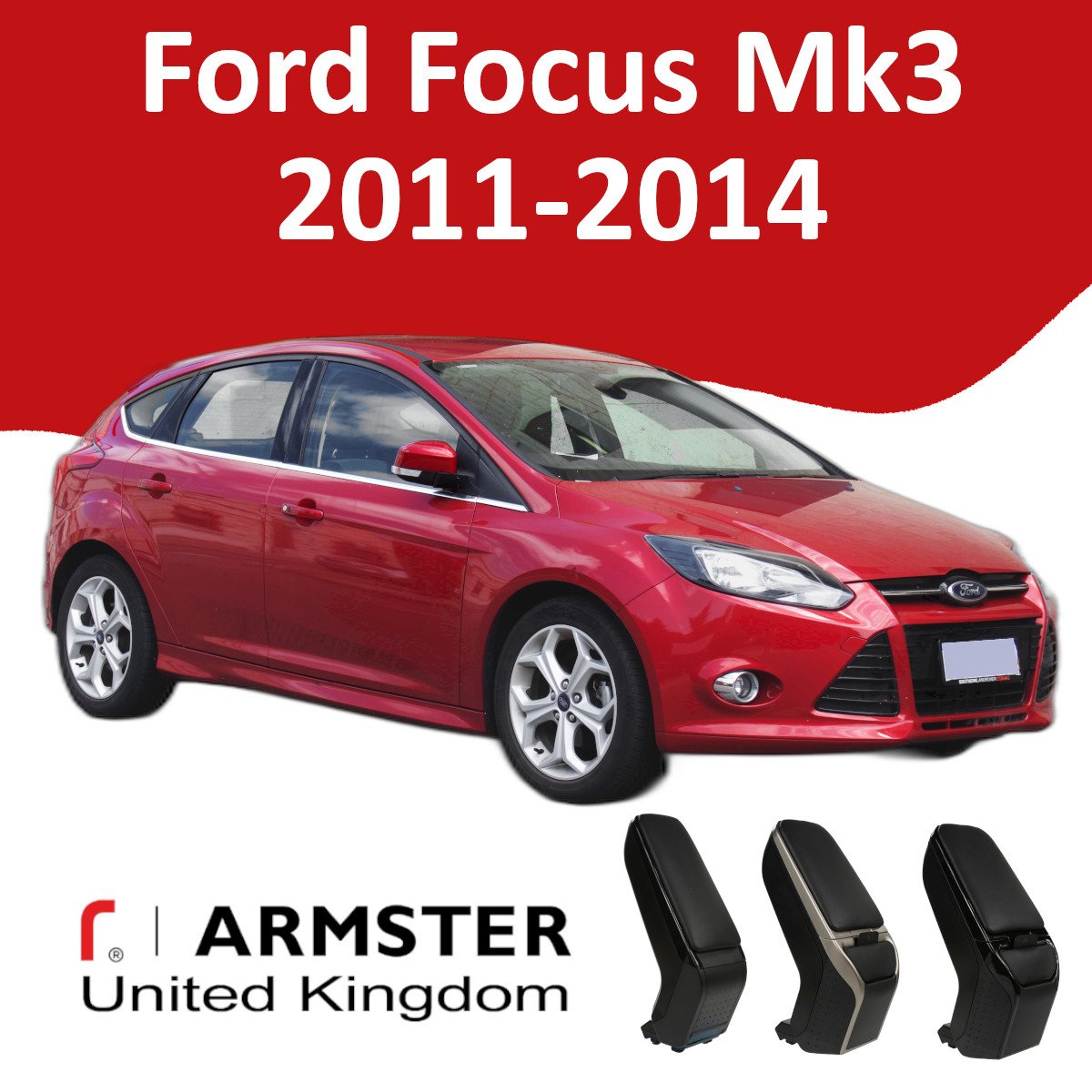 Ford Focus mk3 Armrest 2011-2014