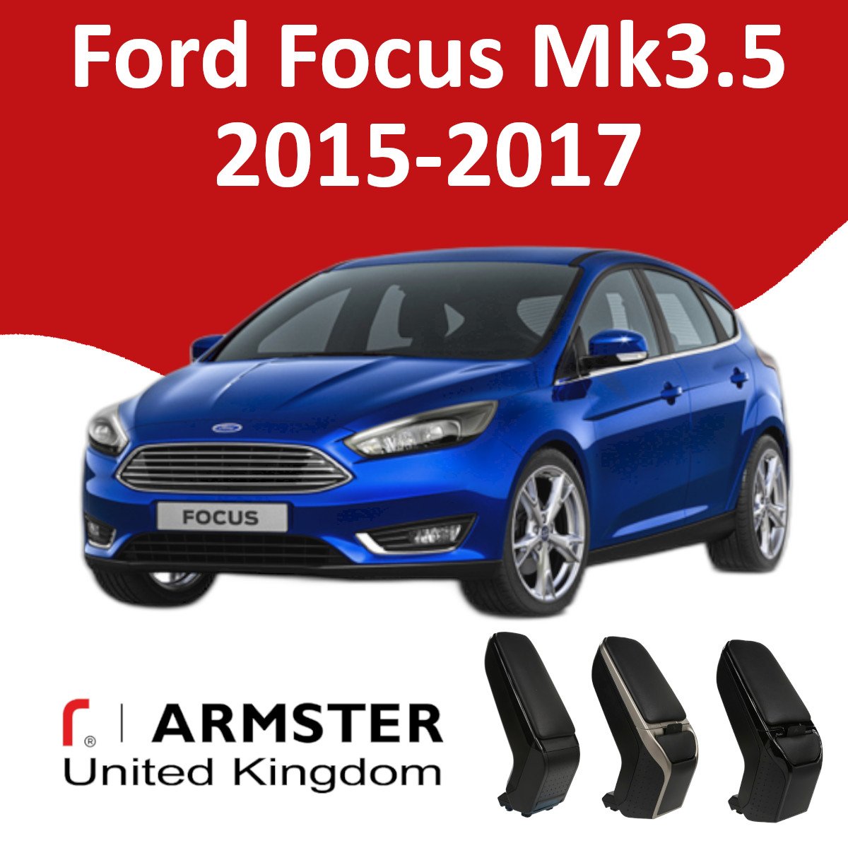 Ford Focus Mk3.5 Armrest 2015-2017