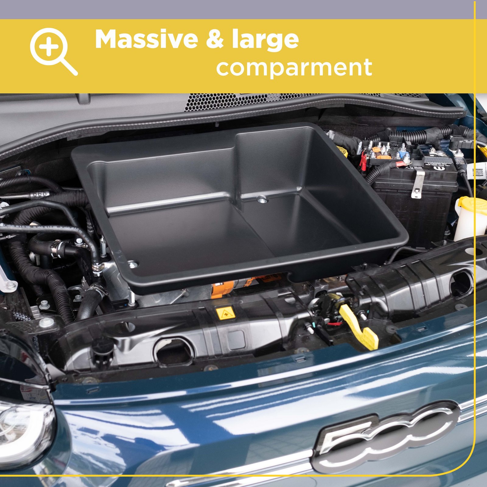 Fiat 500e 2020- FRUNK - Image 4